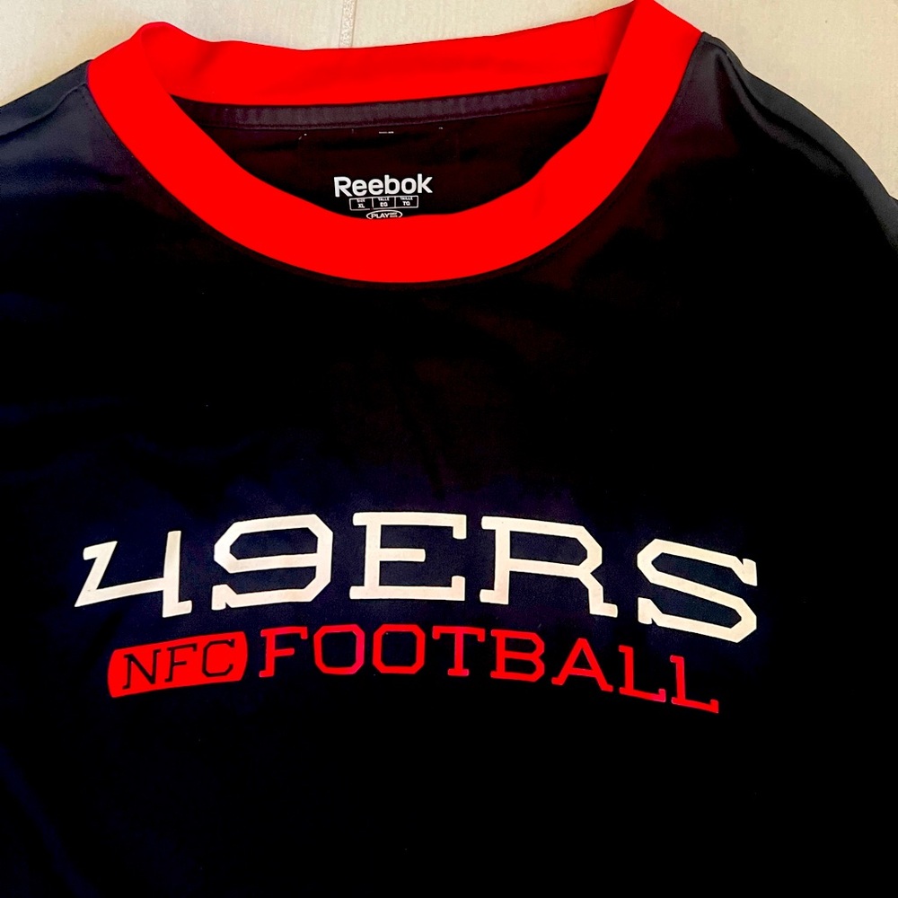 San Francisco 49ers Reebok Long Sleeve Men’s XL Team Gear